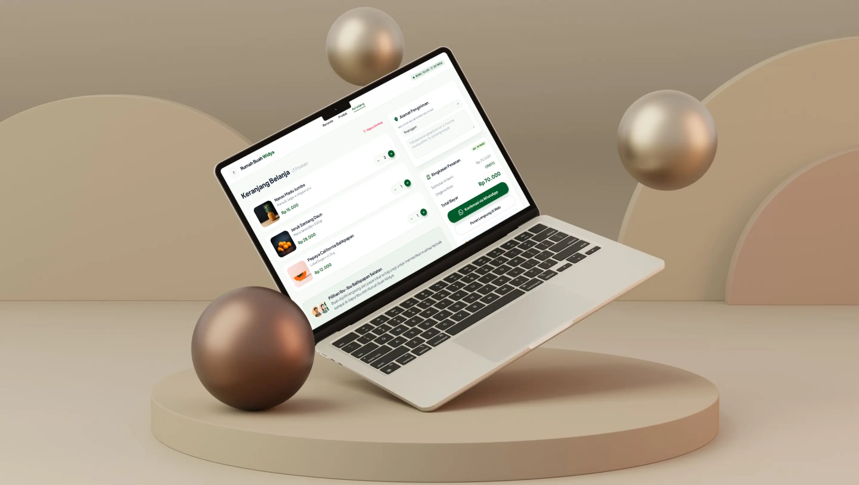 Gambar proyek Toko Buah Widya 2