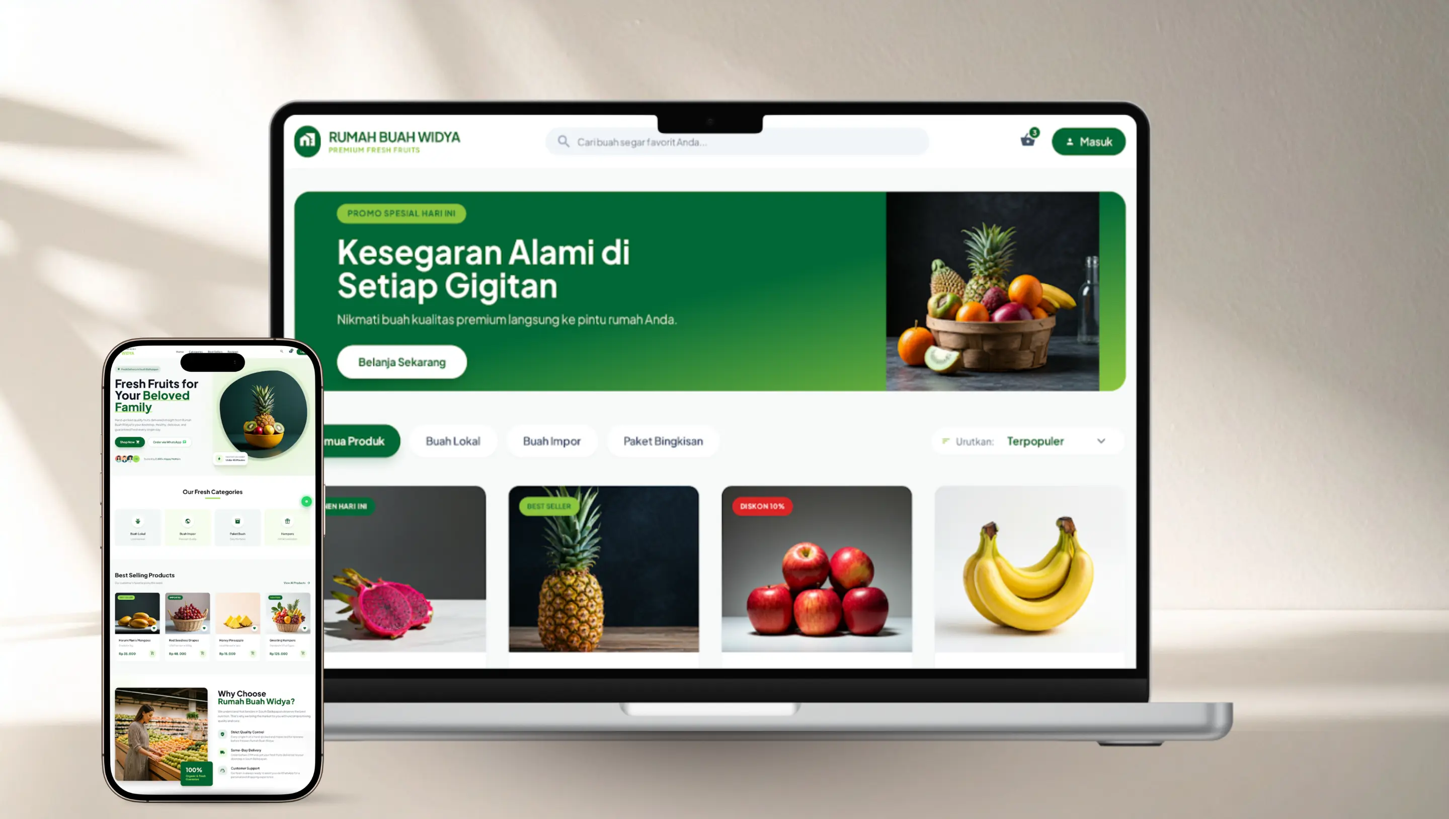 Gambar proyek Toko Buah Widya 1