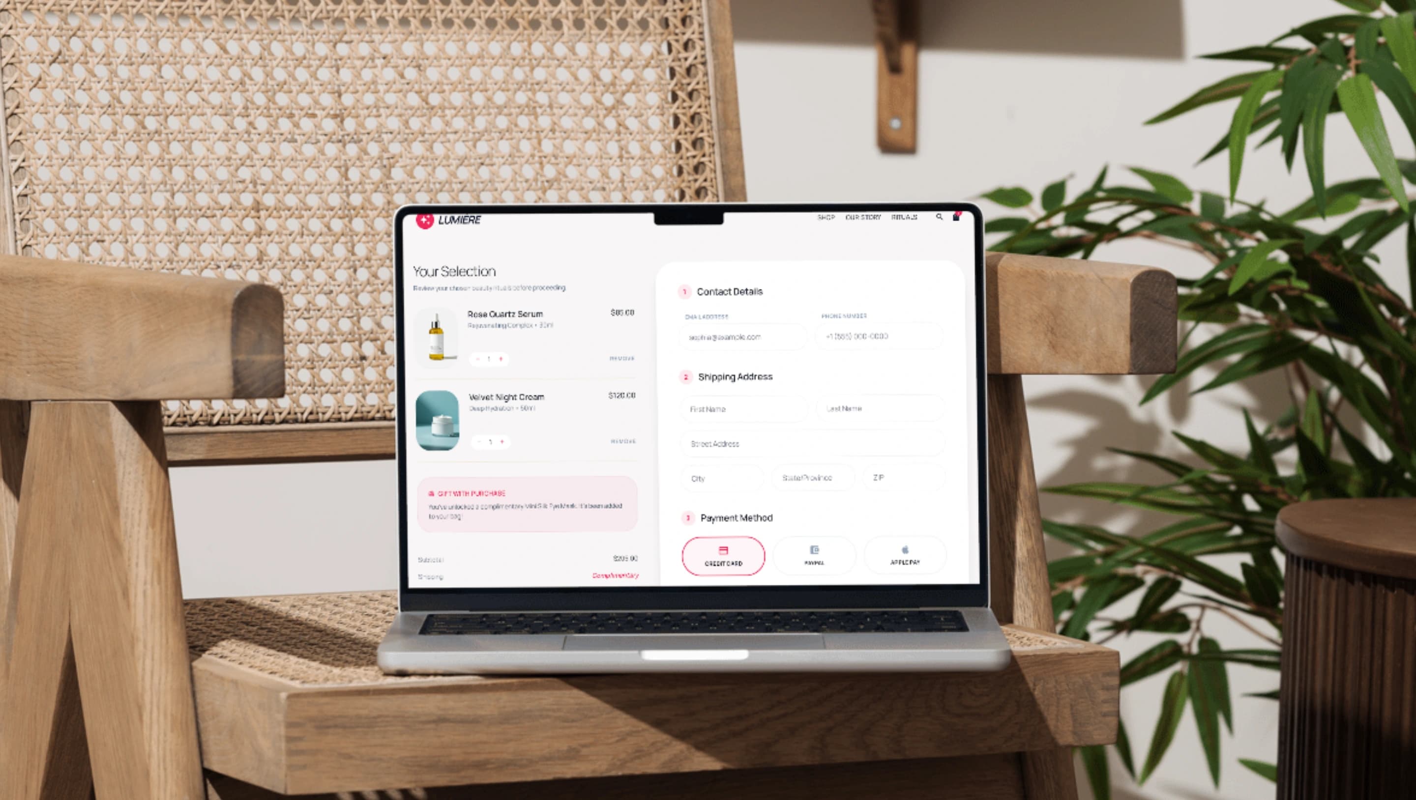 Gambar proyek Lumina Skincare 1