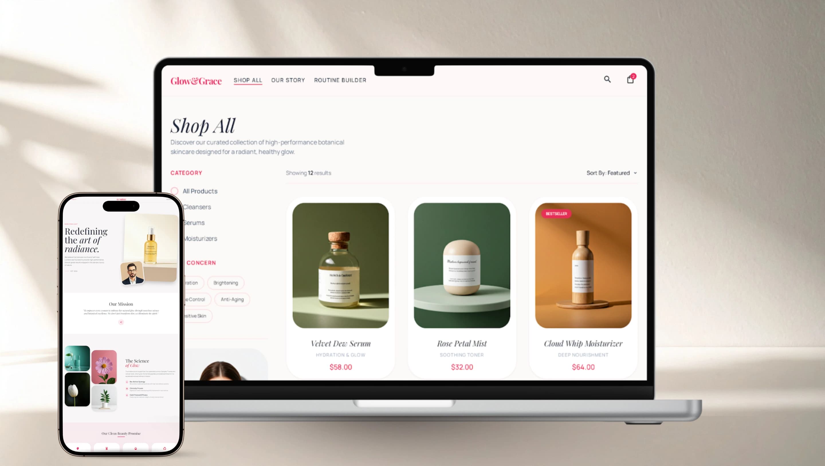 Gambar proyek Lumina Skincare 2