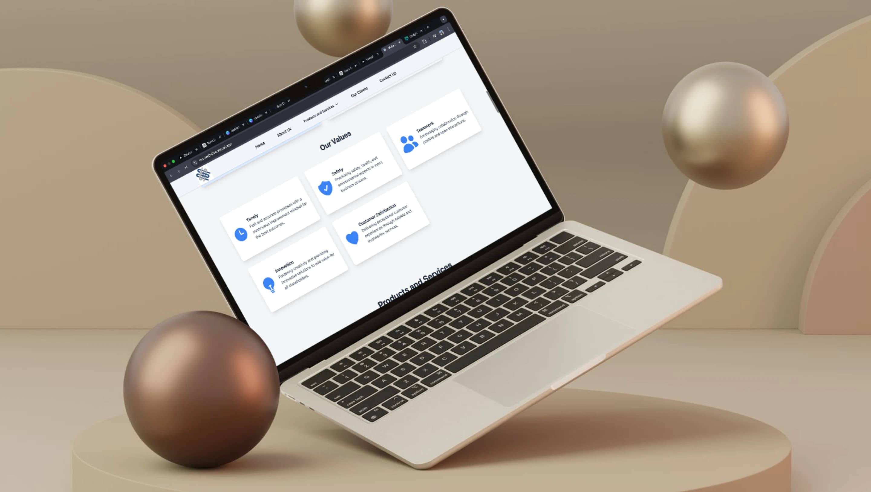 Gambar proyek Contractor Website 2